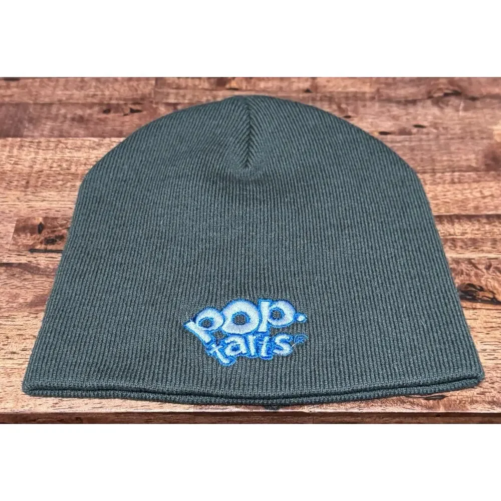 Vintage Xbox 360 Pop Tarts Knit Beanie One Size Dark Green Skull Cap